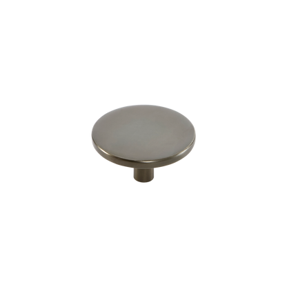 Momo Vena Round Knob 50mm in Gunmetal