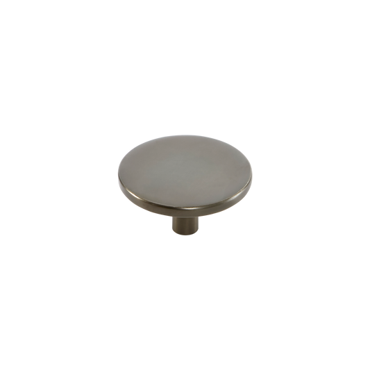 Momo Vena Round Knob 50mm in Gunmetal