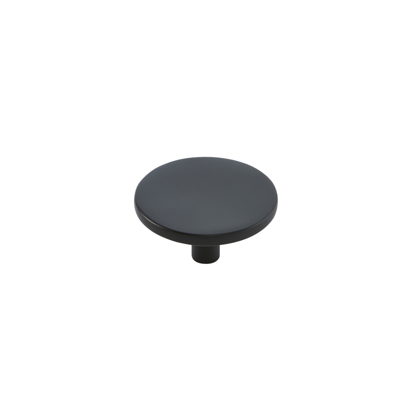 Momo Vena Round Knob 50mm in Matt Black