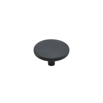 Momo Vena Round Knob 50mm in Matt Black