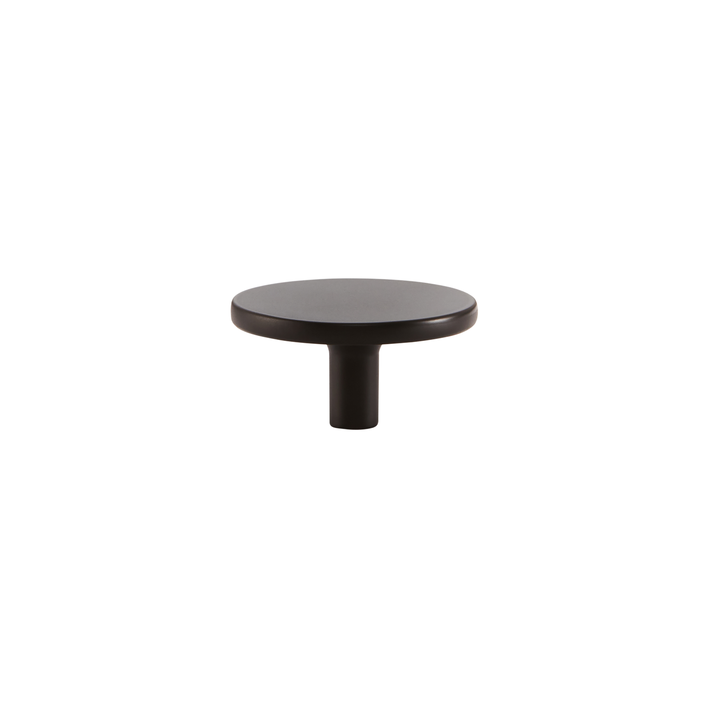 Momo Vena Round Knob 50mm in Matt Black (1)
