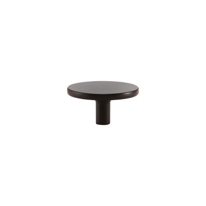 Momo Vena Round Knob 50mm in Matt Black (1)
