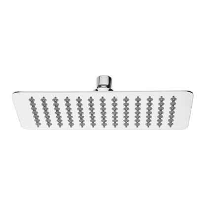 Vivid Slimline Shower Rose 250 x 150mm Rectangle