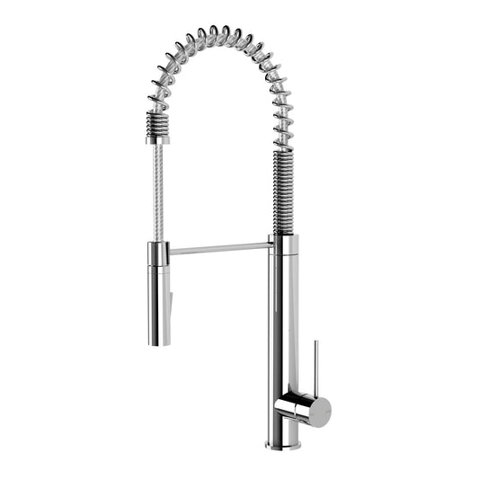 Vivid Slimline Tall Spring Sink Mixer 200mm