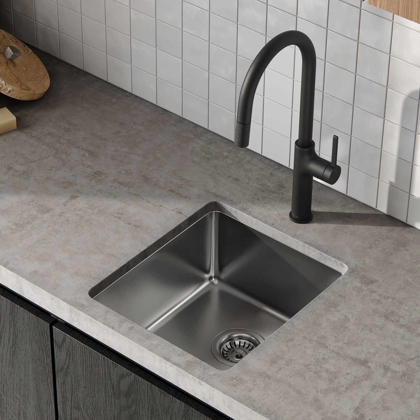 Vilo Goose Neck Pull Out Mixer
