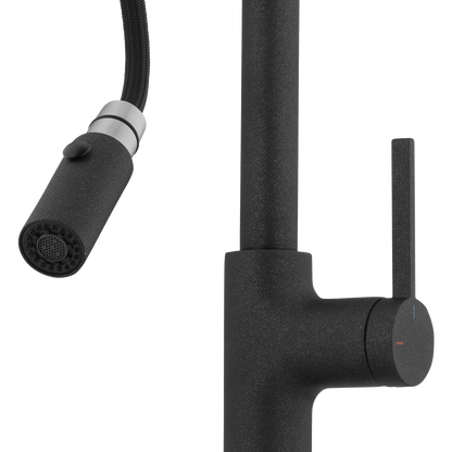 Vilo Goose Neck Pull Out Spray Mixer