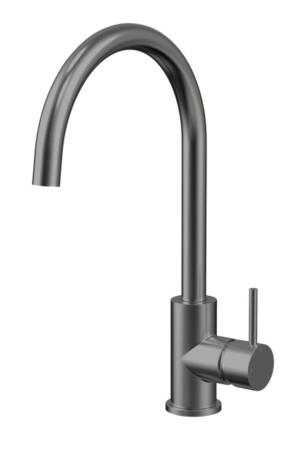 Veil Kitchen Sink Mixer in Forged Gunmetal