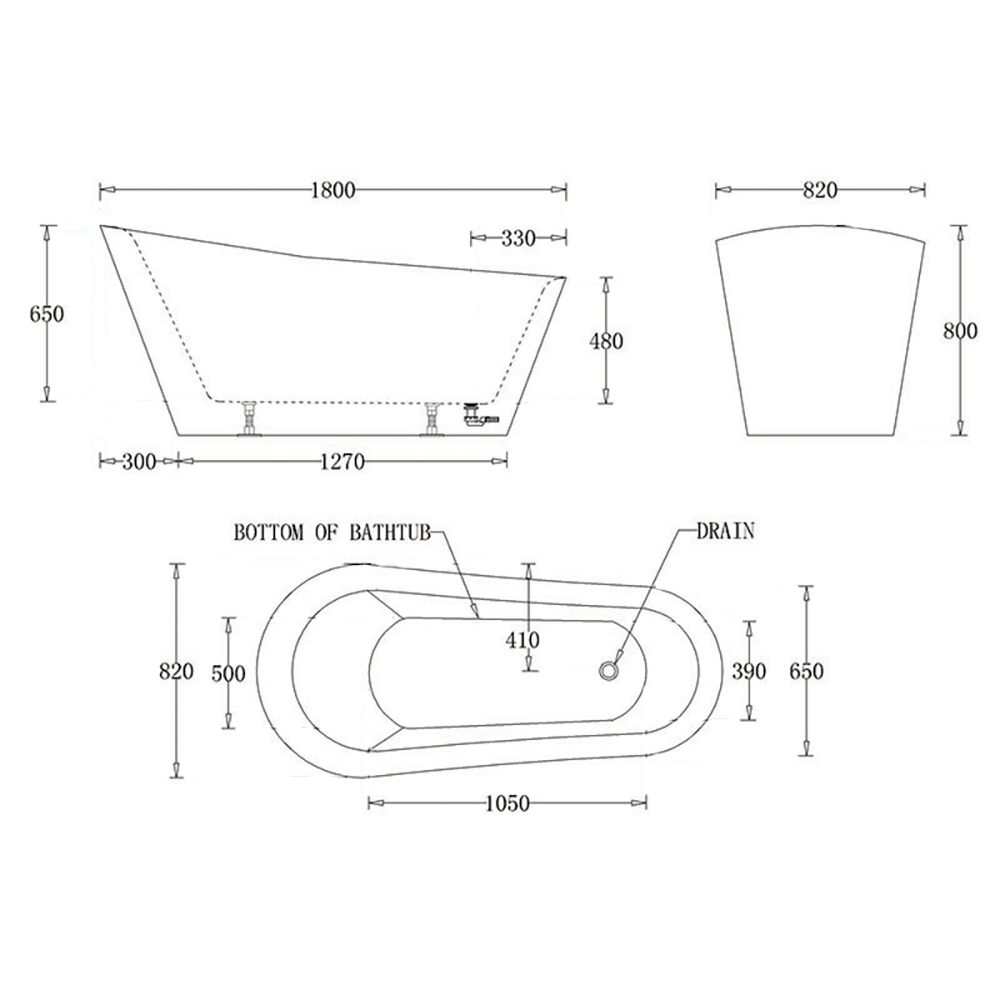 Venice Freestanding Bathtub