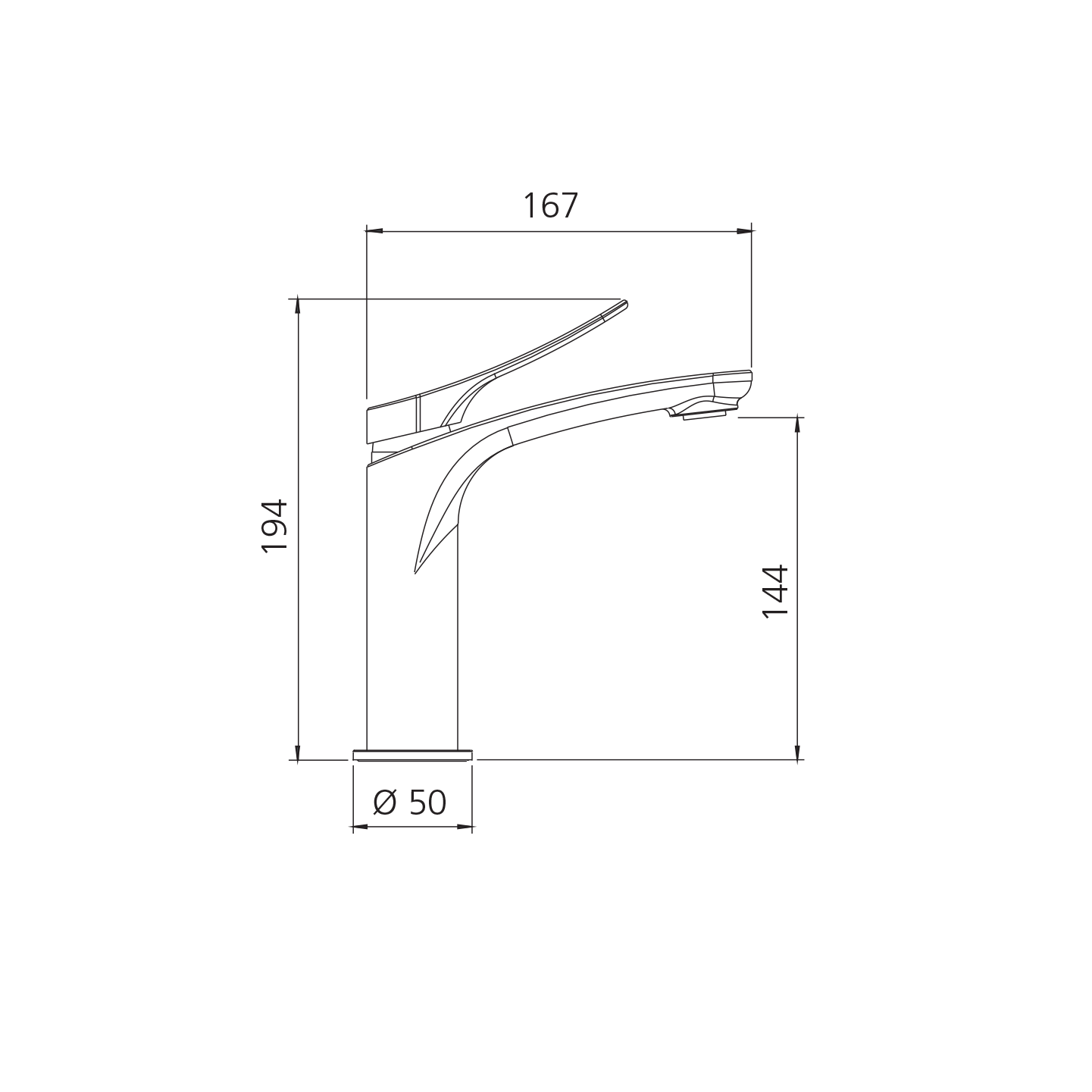 Verona Basin Mixer