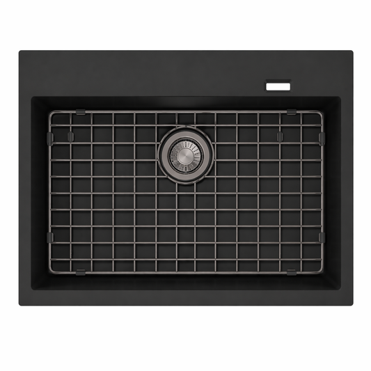 Stainless Steel Gunmetal Sink Grid for Carysil Waltz 780