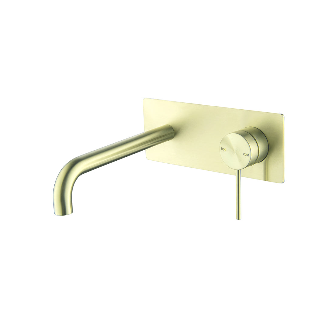 Bella Vista Mica Wall-Spout Combo, Curved Spout, 1 Piece (Trim Kit Only), French Gold