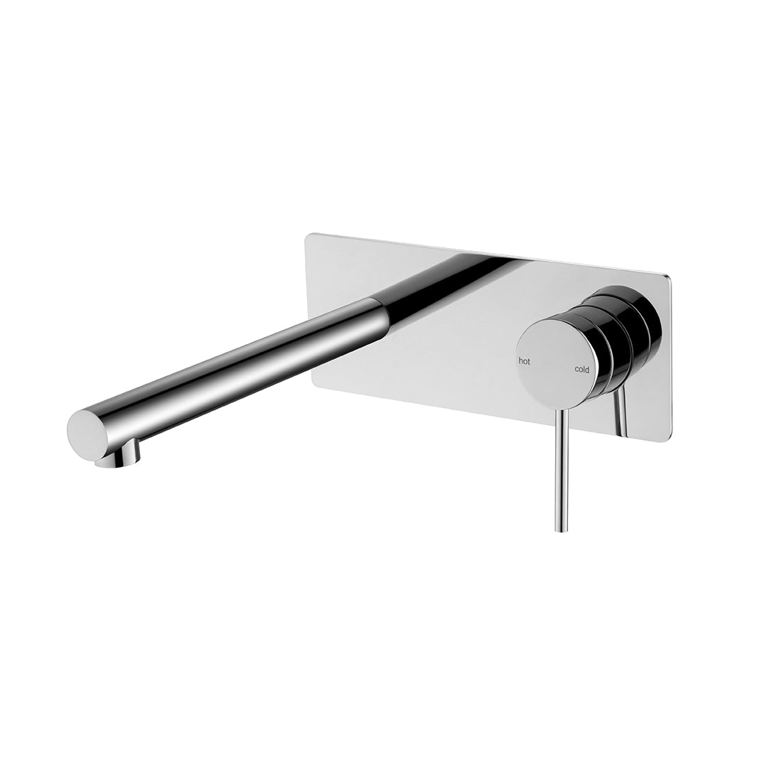 Bella Vista Mica Wall-Spout Combo, Straight Spout, 1 Piece (Trim Kit Only), Chrome