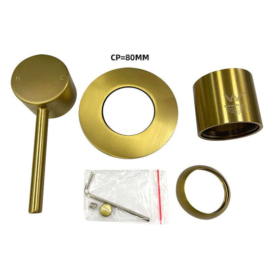 Pentro Brushed Yellow Gold Colour Up  Dress Ring Kit 80mm