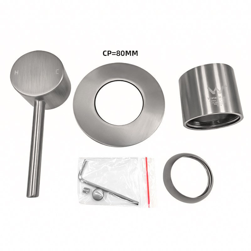 Pentro Brushed Nickel Colour Up  Dress Ring Kit 80mm