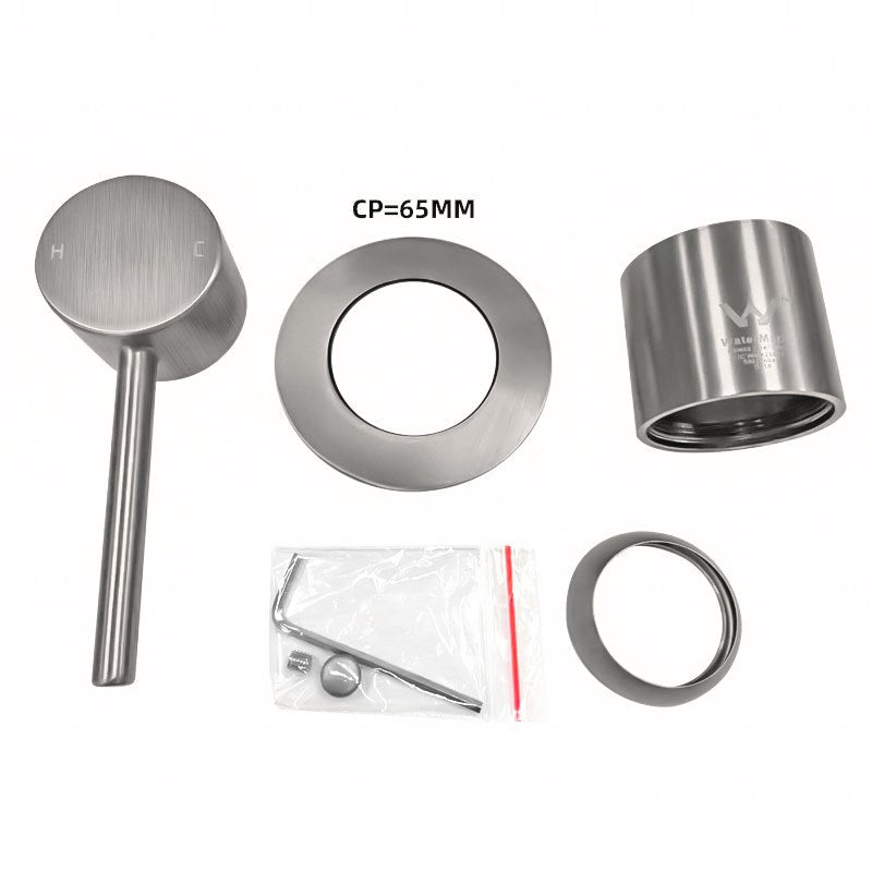 Pentro Brushed Nickel Colour Up  Dress Ring Kit 65mm