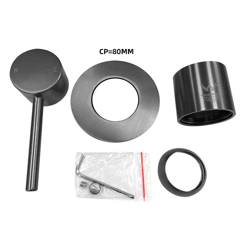Pentro Gun Metal Grey Colour Up  Dress Ring Kit 80mm