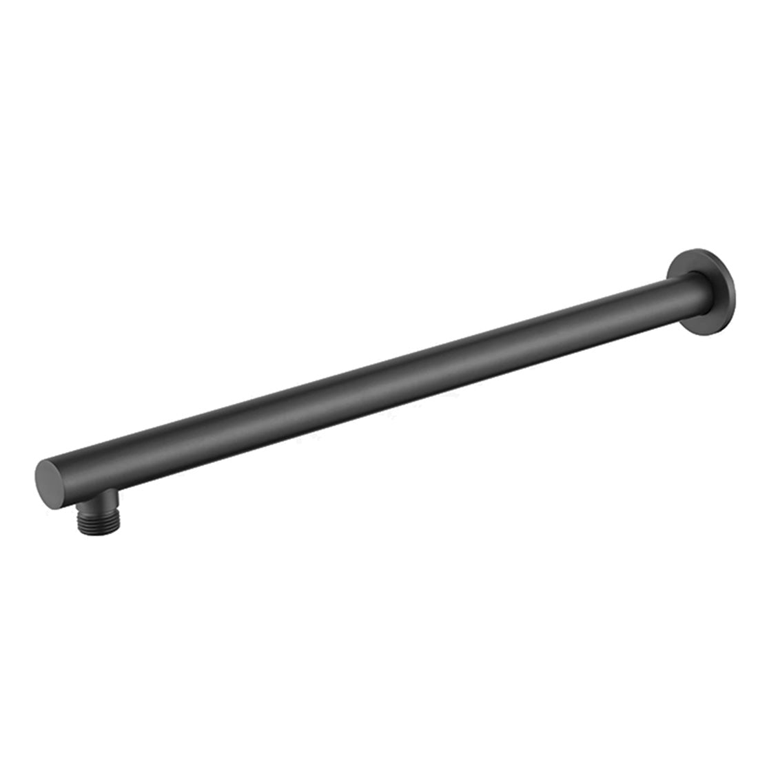 Bella Vista Mica Wall Shower Arm, 450mm, Straight, Black