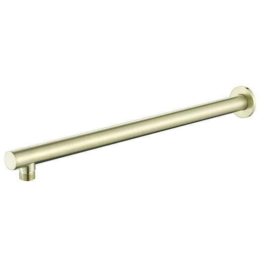 Bella Vista Mica Wall Shower Arm, 450mm, Straight, French Gold