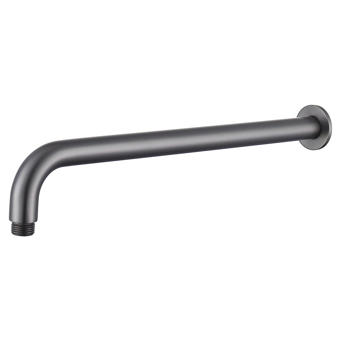 Bella Vista Mica Wall Shower Arm, 450mm, Curved, Gunmetal