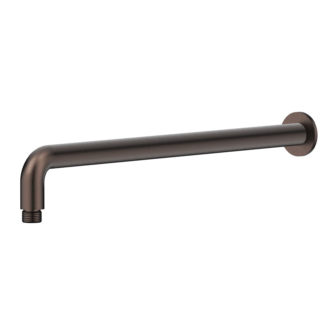 Bella Vista Mica Wall Shower Arm, 450mm, Curved, Dusk Bronze