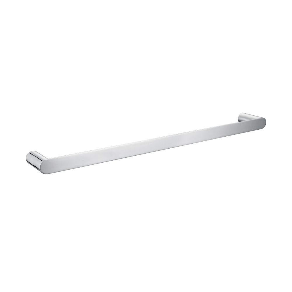 Norico Esperia Chrome Solid Brass Single Towel Rail 600mm