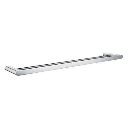 Norico Esperia Chrome Solid Brass Double Towel Rail 800mm