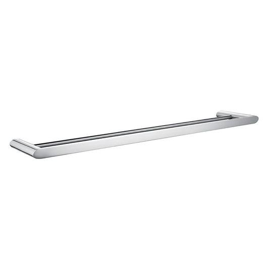 Norico Esperia Chrome Solid Brass Double Towel Rail 800mm