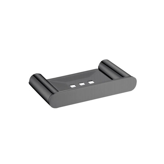 Esperia Solid Brass Gun Metal Grey Soap Dish