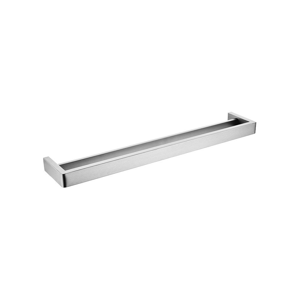 Norico Cavallo Chrome Square Double Towel Rail 600mm