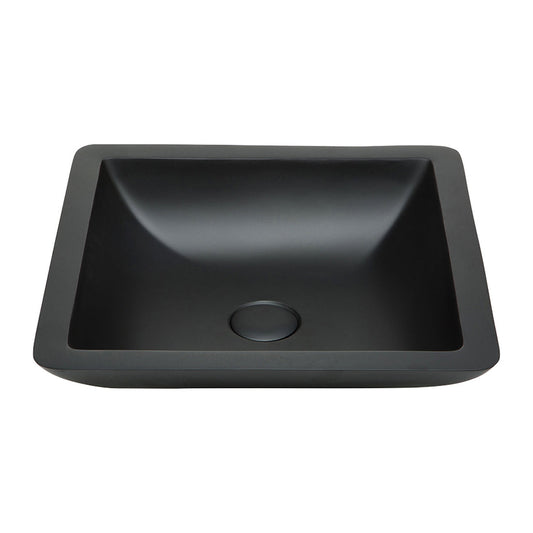 Fienza Classique 420 Solid Surface Basin Matte Black