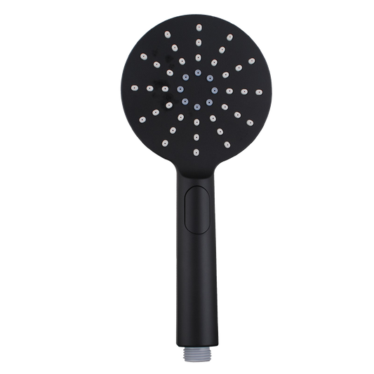 Norico Pentro Round 3 Functions Matte Black Hand Shower Spray
