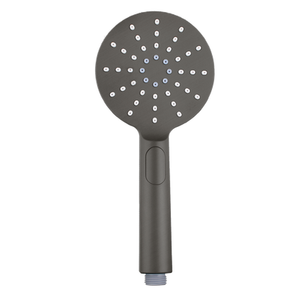 Norico Pentro Round 3 Functions Gun Metal Grey Hand Shower Spray