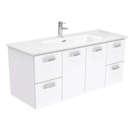 Fienza Joli Unicab Gloss white 1200 Wall-Hung Vanity