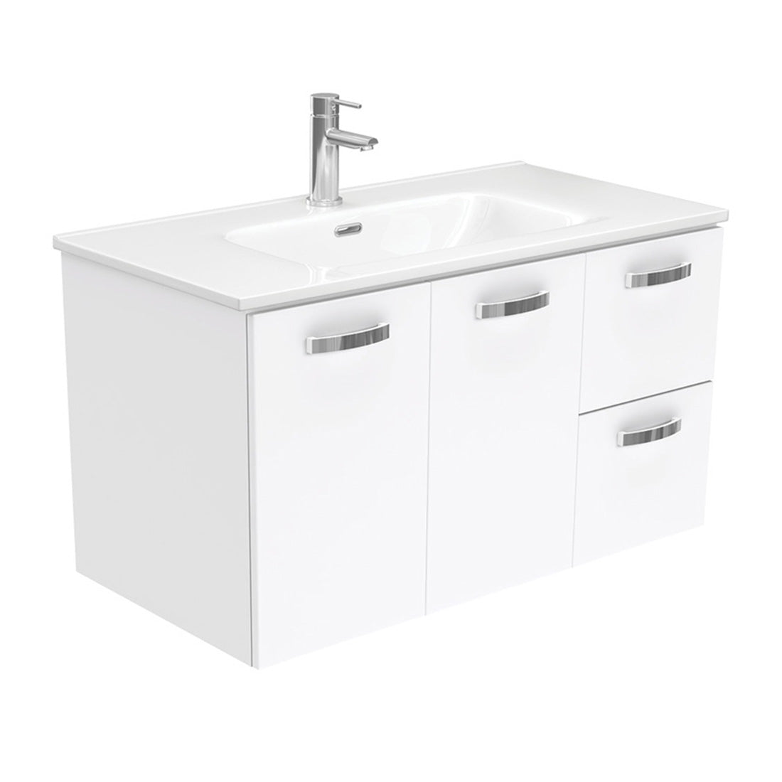 Fienza Joli Unicab 900 Wall-Hung Vanity Left Drawers