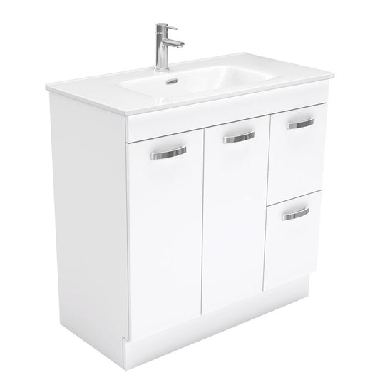 Fienza Joli Unicab 900 Vanity on Kickboard Left Drawers