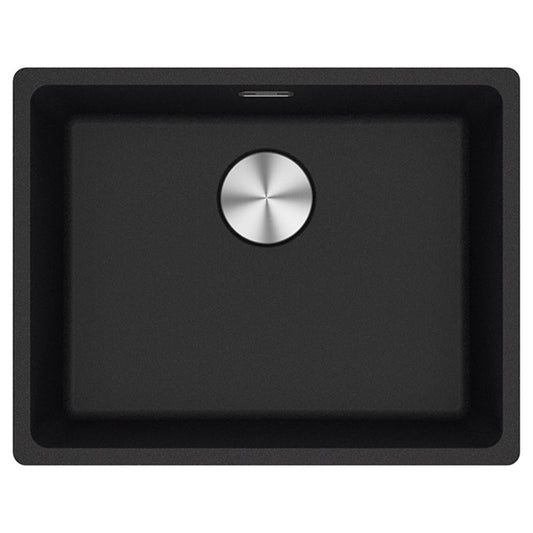 Franke Maris Granite Single Bowl 520mm Undermount Onyx