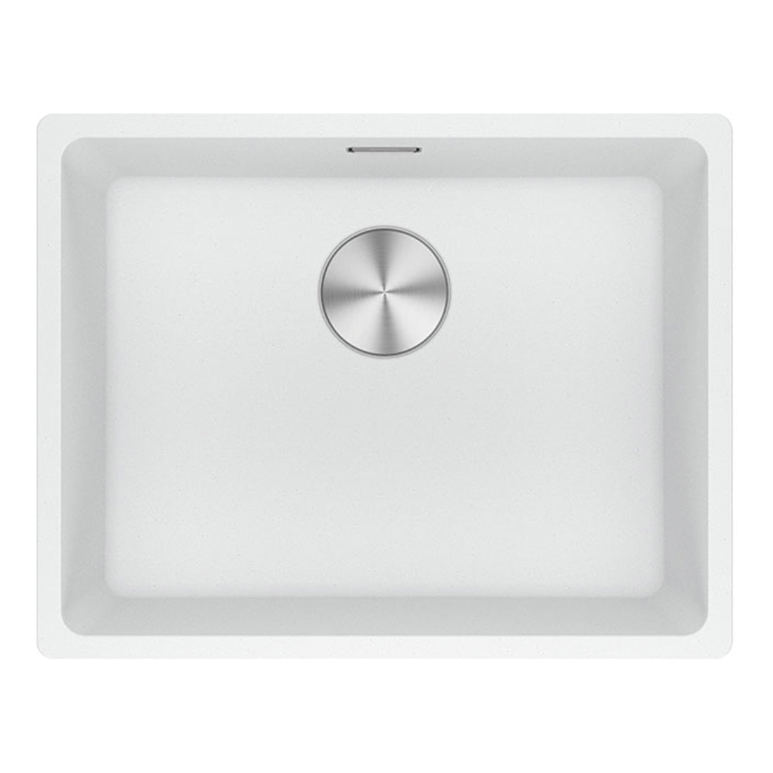 Franke Maris Granite Single Bowl 520mm Flushmount Polar White