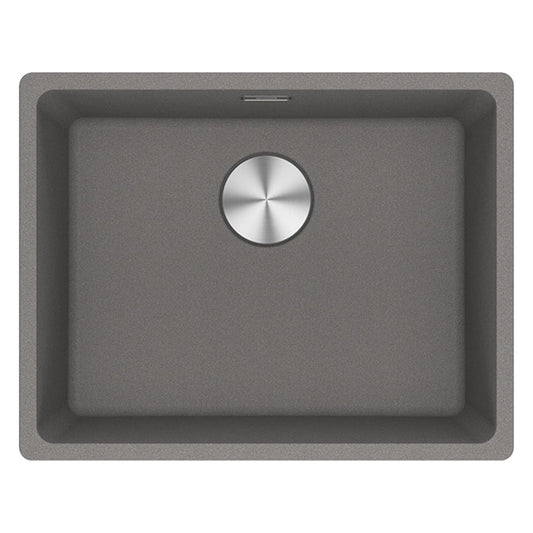 Franke Maris Granite Single Bowl 520mm Undermount Stone Grey