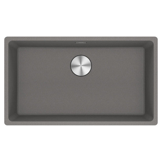Franke Maris Granite Single Bowl 720mm Undermount Stone Grey