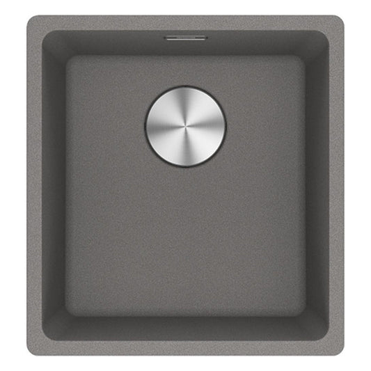 Franke Maris Granite Single Bowl Topmount Sink 370mm Stone Grey