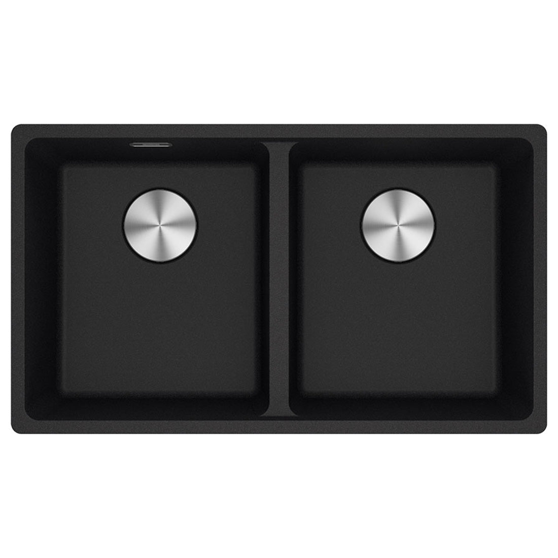 Franke Maris Granite Double Bowl 350-350mm Flushmount Onyx