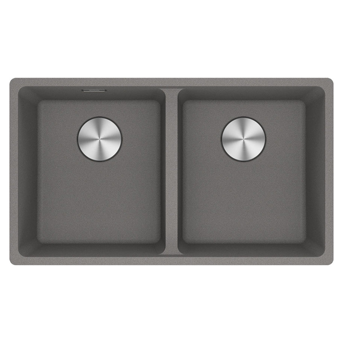 Franke Maris Granite Double Bowl 350-350mm Flushmount Stone Grey