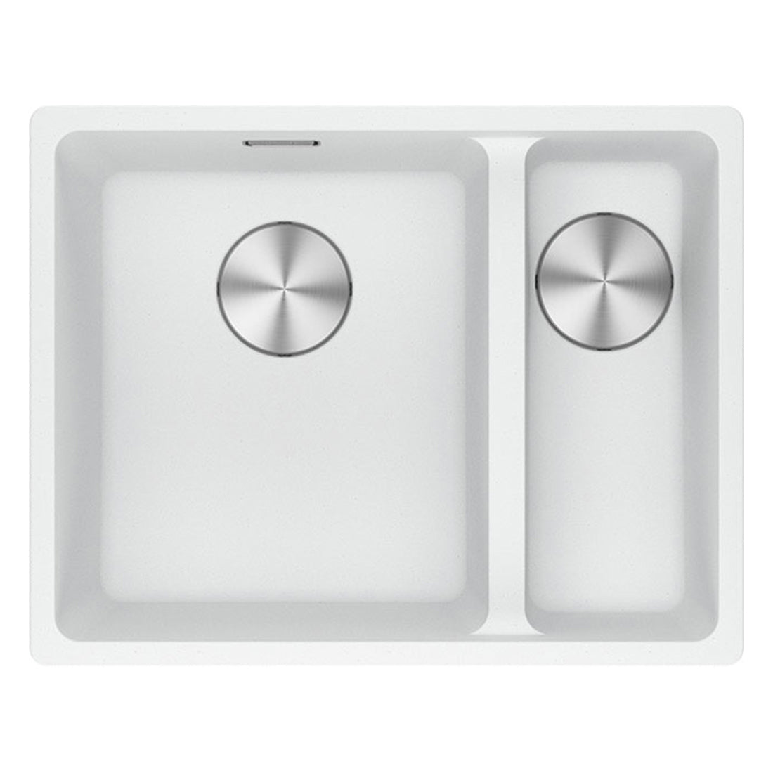 Franke Maris Granite One and a Half Bowl, 340-150mm, Flushmount, Right Hand, Polar White