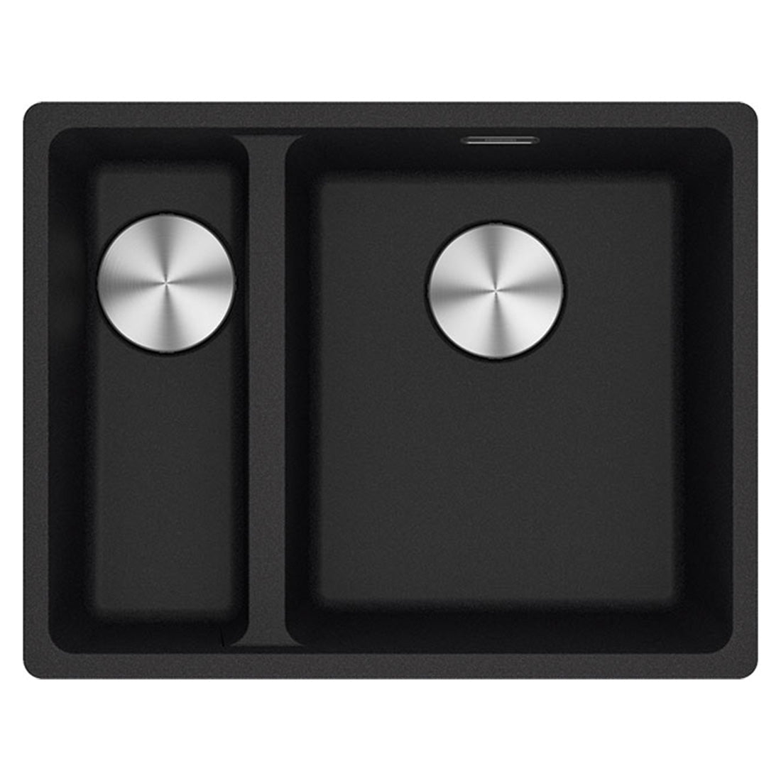 Franke Maris Granite One and a Half Bowl, 340-150mm, Flushmount, Left Hand, Onyx Sink