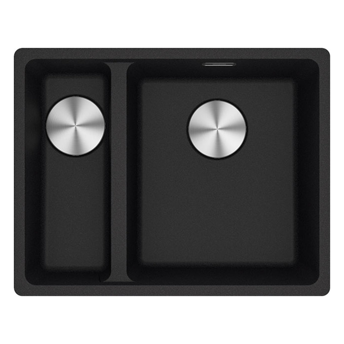 Franke Maris Granite One and a Half Bowl, 340-150mm, Topmount, Left Hand, Onyx