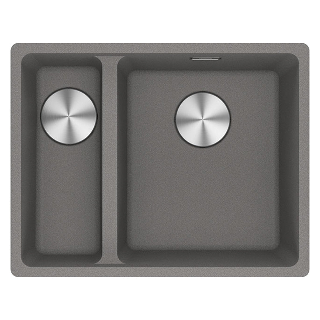 Franke Maris Granite One and a Half Bowl, 340-150mm, Topmount, Left Hand, Stone Grey