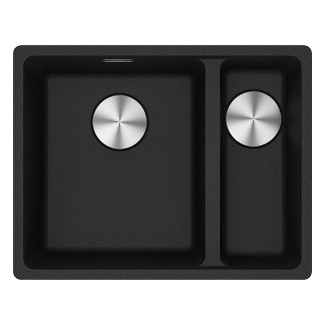 Franke Maris Granite One and a Half Bowl, 340-150mm, Topmount, Right Hand, Onyx