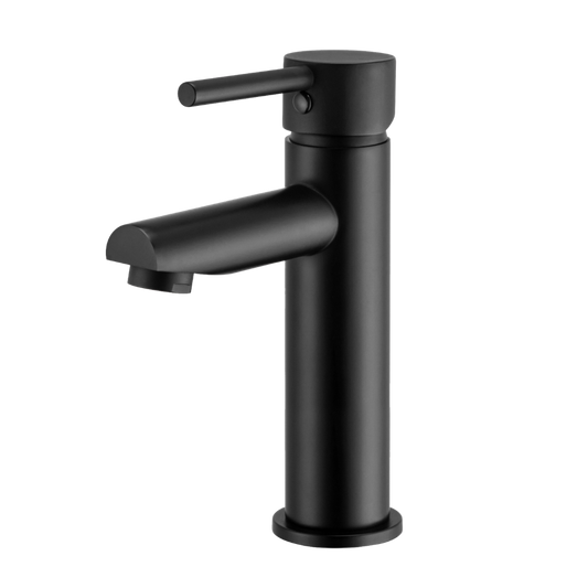 LUCID PIN Series Round Black Basin Mixer(Tall Vesion)