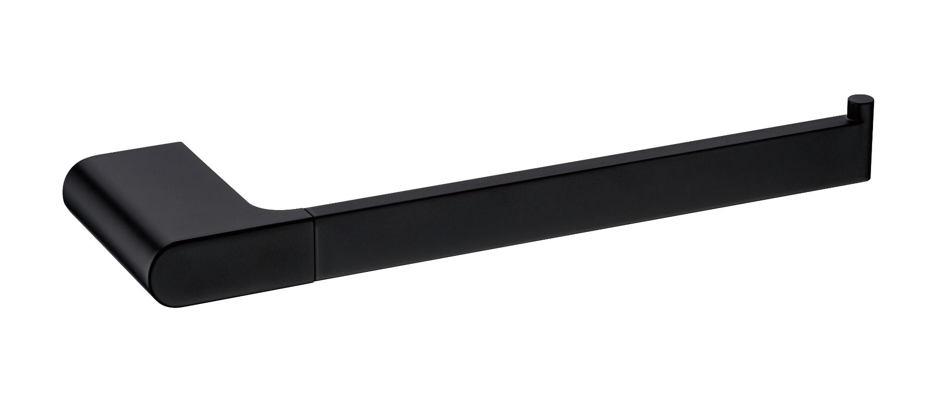 VOSS Series Black Towel Ring