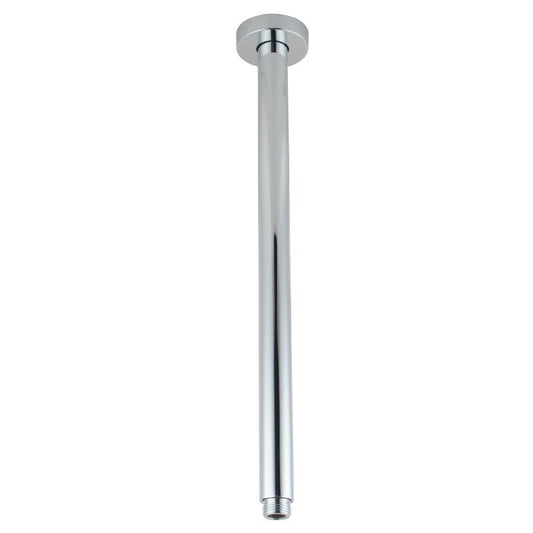 Pentro Chrome Round Ceiling Shower arm 400mm